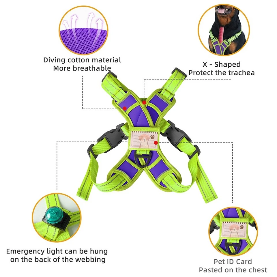 X Shaped Dog Harness factory